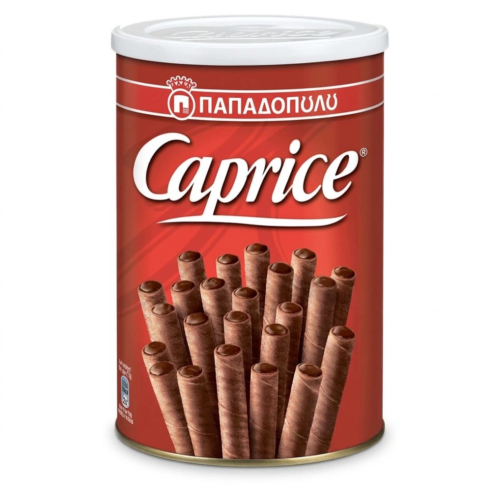 Вафли "CAPRICE" с фундуком и шоколадным кремом 250 гр Греция
