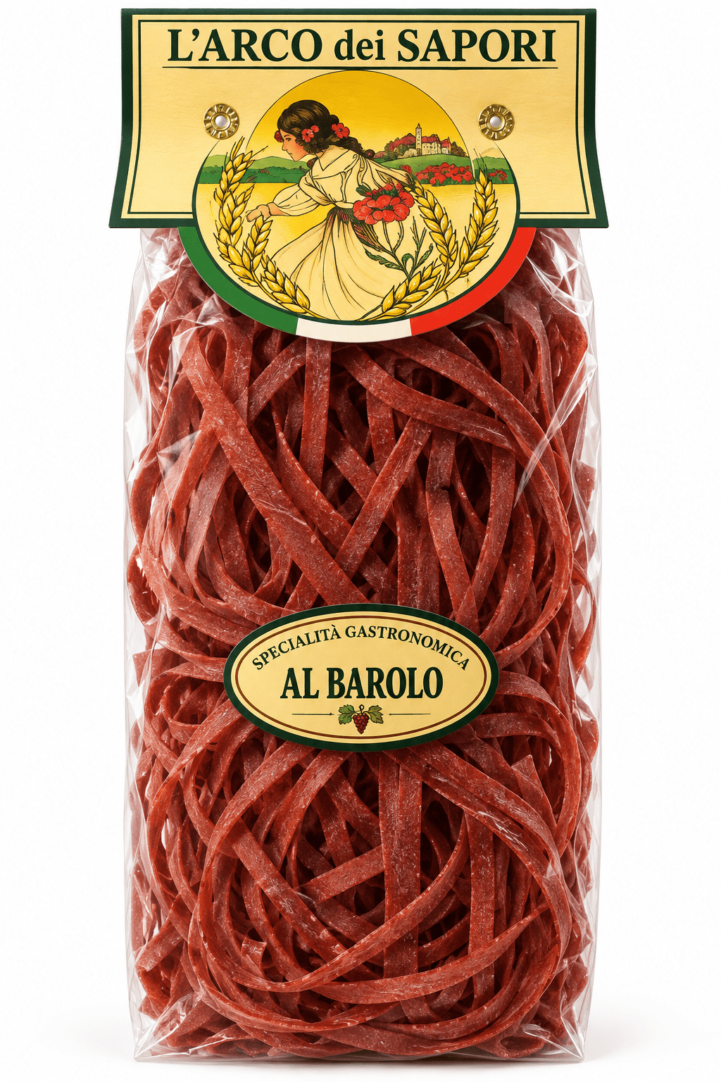 Тальятелле с вином Бароло 250 г, Tagliatelle al vino Barolo, Pastificio Curti 250 g