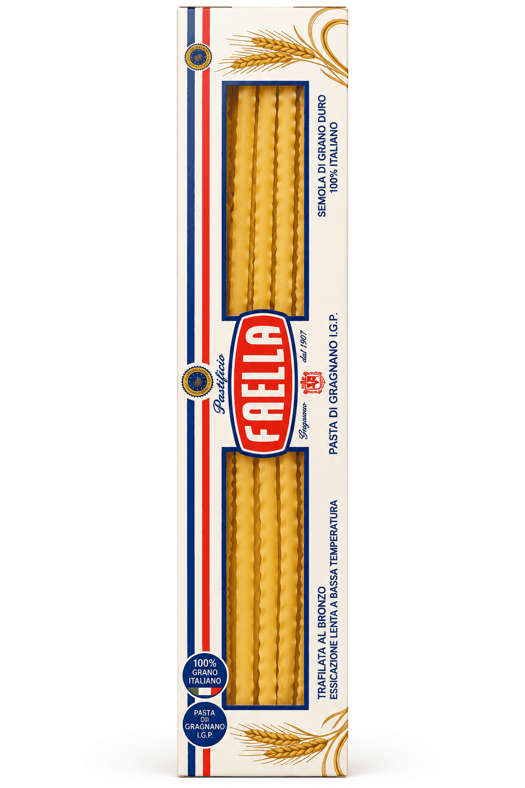 Паста Канделе 53 см 500 г, Pasta Candele lunghe 53 cm Pastificio Faella 500 g