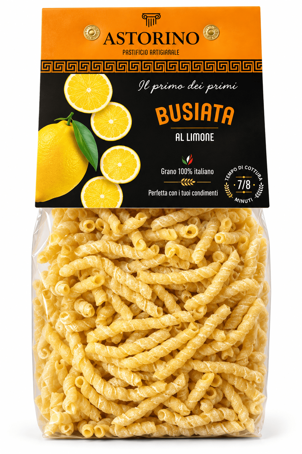 Бузиата с лимоном 500 г, Busiata al limone, Astorino, 500 g