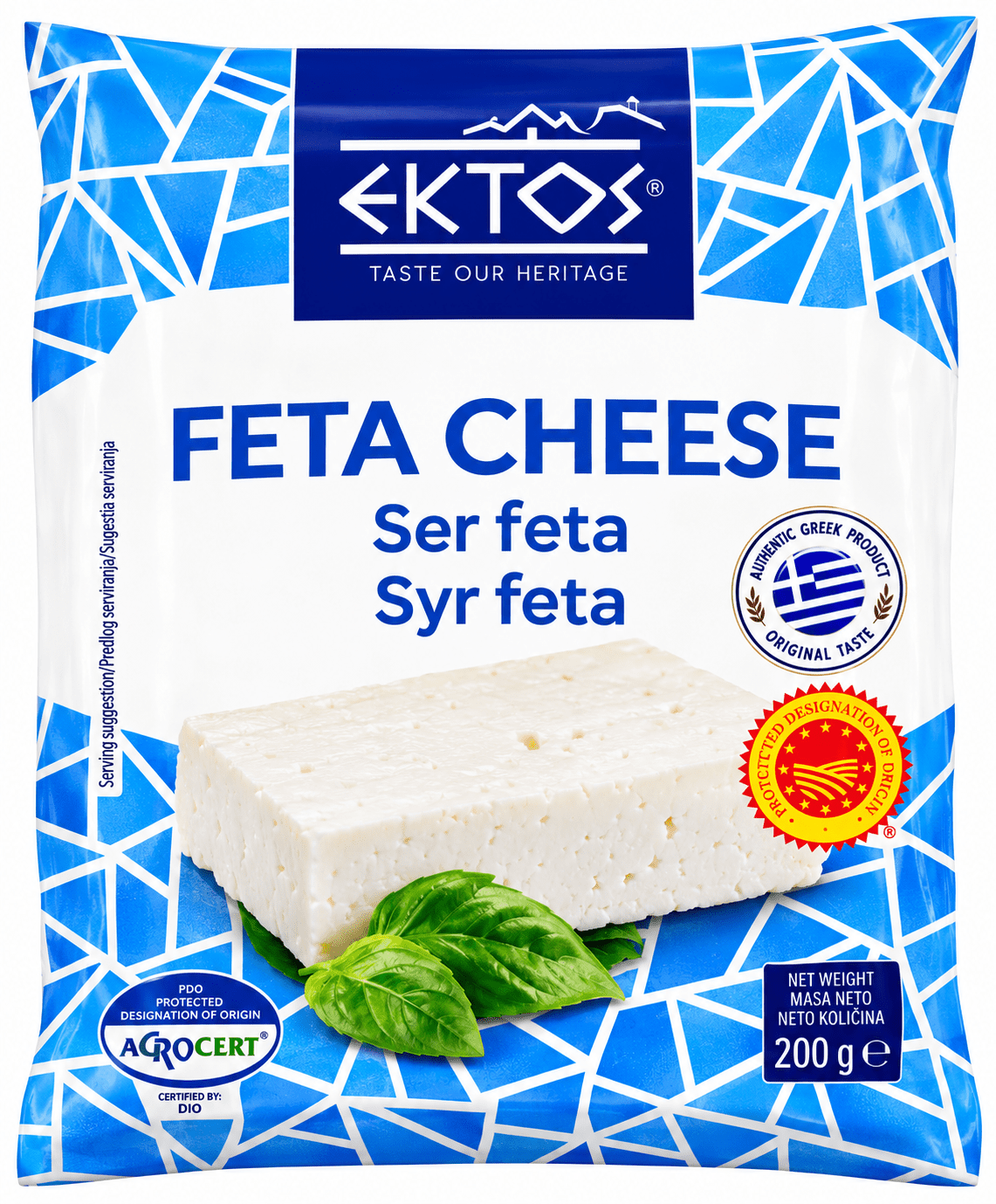 Сыр фета греческая 150гр