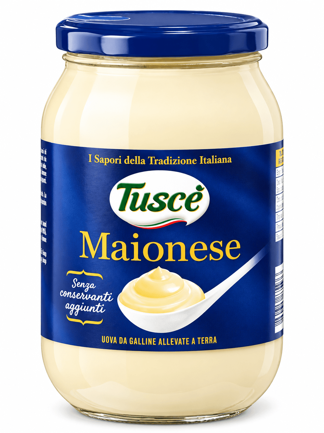Майонез итальянский без глютена Tusce 75% 500 мл, Италия