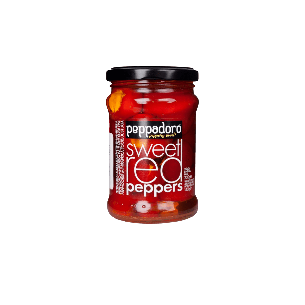 Перец красный сладкий, фаршированный сыром, peppadoro ROYAL MEDITERRANEAN 250г