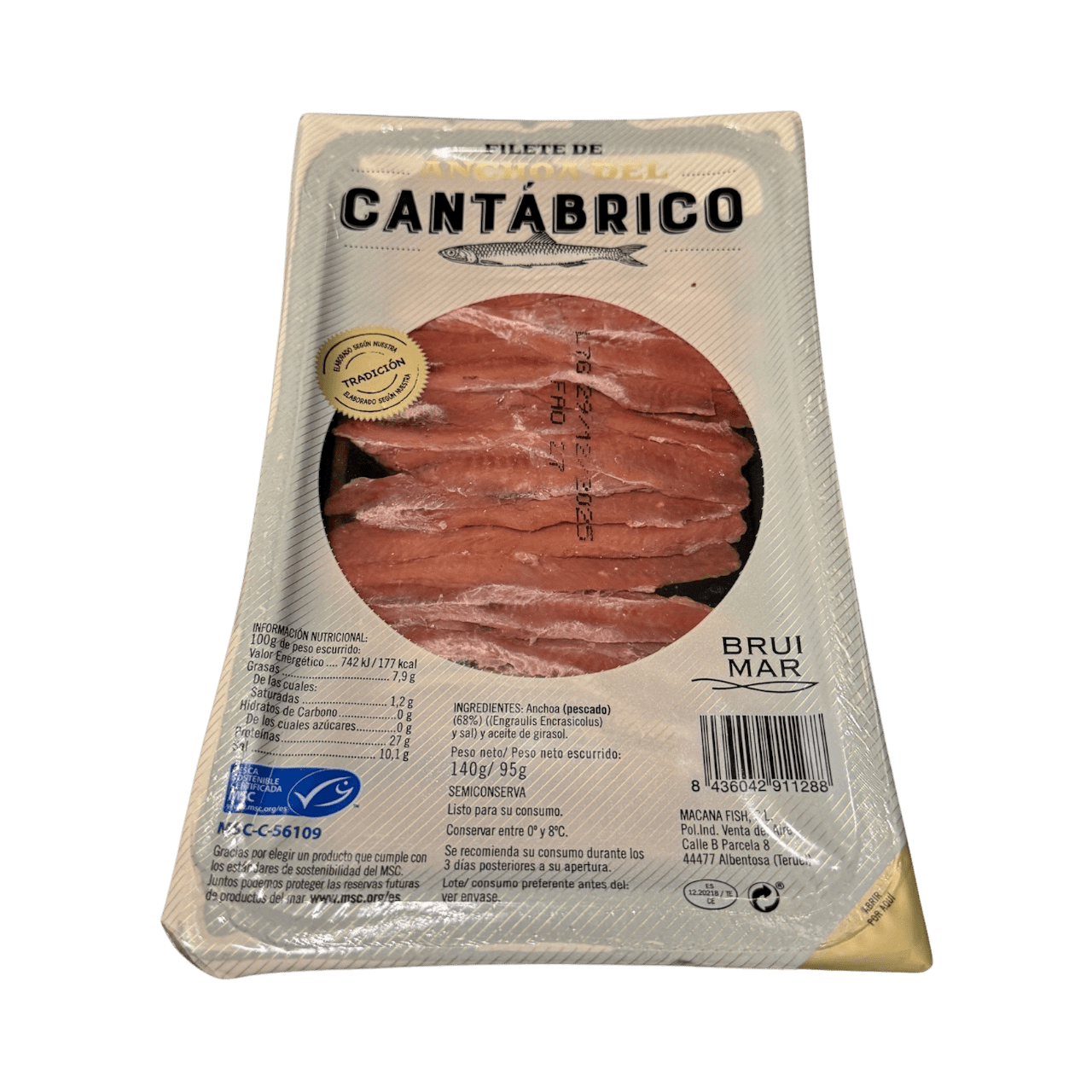 Анчоус 140g (SPAIN)