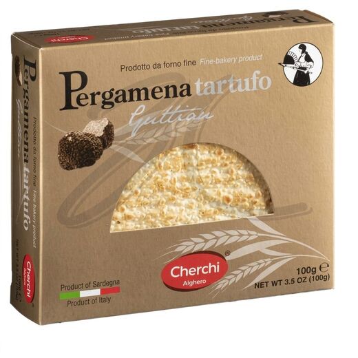 Хлебцы "Cherchi " Пергамена с трюфелем 100 гр Италия