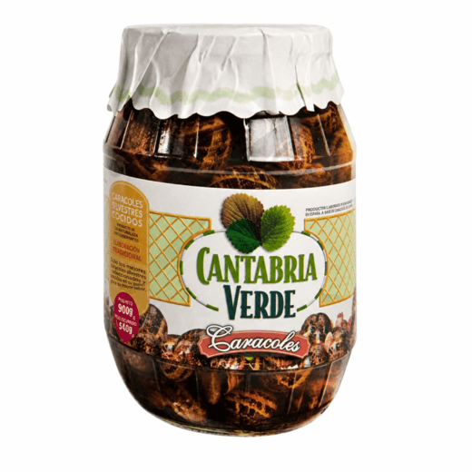 Улитки "Cantabria Verde" вареные дикие ст/б 900 гр