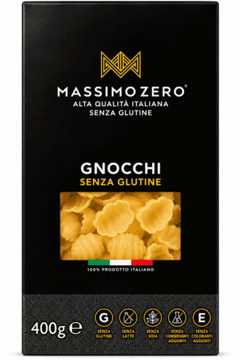 Паста Ньокко из кукурузы и риса без глютена Massimo Zero 400 г