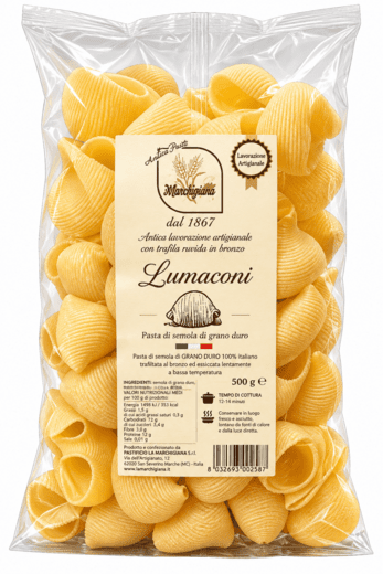 Паста Лумакони Пастифичио Машиарелли 500 г, Lumaconi Pastificio Masciarelli 500 gr