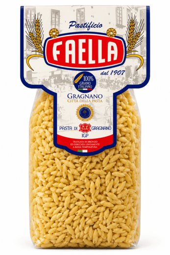 Паста Зернышки 500 г, Pasta Semi di grano Pastificio Faella 500 g