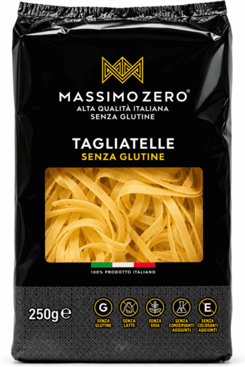 Паста Тальятелле из кукурузы и риса без глютена Massimo Zero 250г