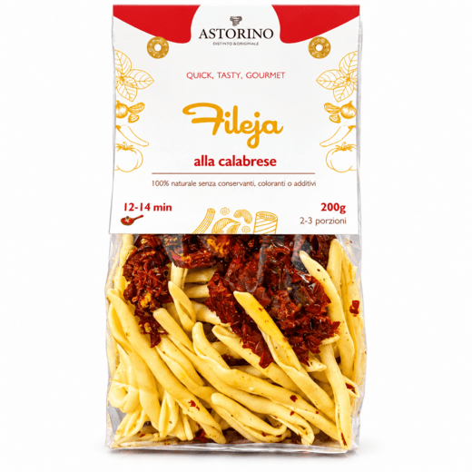 Паста Филежа калабрезе 200 г, Fileja alla calabrese Astorino 200 gr