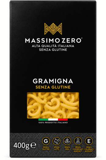 Паста Граминья из кукурузы и риса 400 г Massimo Zero без глютена