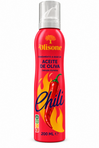 Масло оливковое Olisone с перцем чили Extra Virgin (спрей)