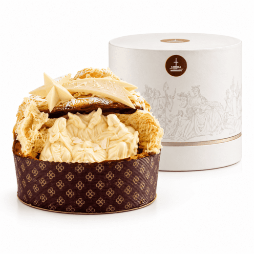 Панеттоне Дольче Презепе с белым шоколадом Fiasconaro 1700г, Panettone Dolce Presepe 1700