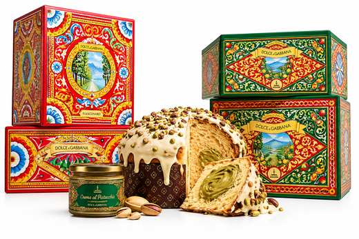 Панеттоне с фисташковым кремом Dolce and Gabbana Fiasconaro 1000 g