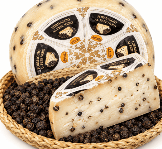 Пекорино Toscana перцами