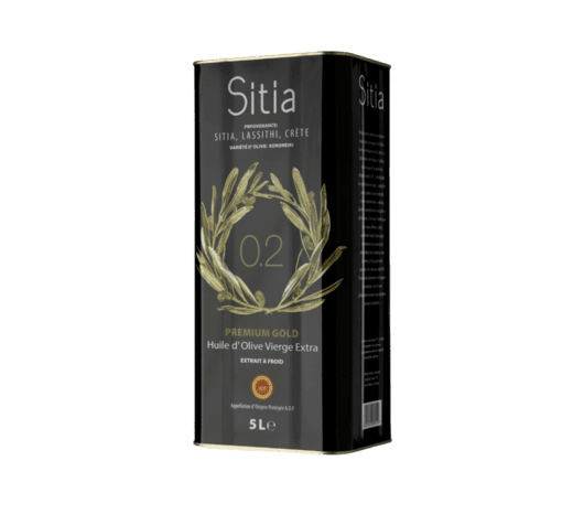 Масло оливковое нерафинированное высшего качества Extra virgin olive oil SITIA 5л