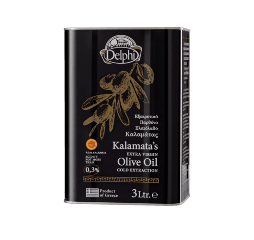 Оливковое масло Extra Virgin Kalamata DELPHI 3л
