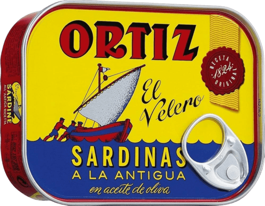 Сардины "Ortiz" в оливковом масле 140 гр(SPAIN)