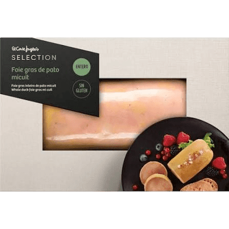 Foie gras de pato micuit