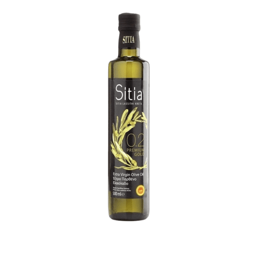 Масло оливковое SITIA 0,2 Extra Virgin, холодного отжима, 500 мл, стекло