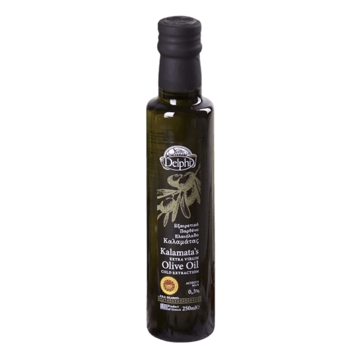 Delphi Масло оливковое нерафинированное Extra Virgin Каламата 0,25л. Греция