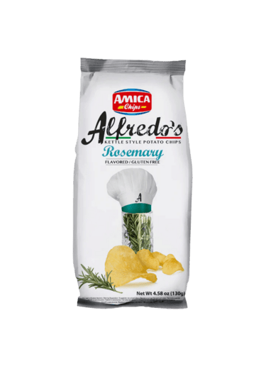 Чипсы картофельные Amica Chips Alfredo's Rosemary Potato Chips с розмарином 130 г