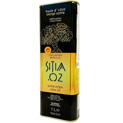 ОЛИВКОВОЕ МАСЛО EXTRA VIRGIN PDO SITIA GOLD - 02 Ж/Б , 1 Л